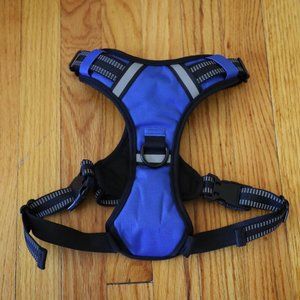 Gorilla Grip Blue Dog Harness